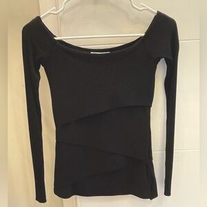 BAILEY / 44 Gorgeous Layered Form Fitting Tiered Ribbed Top